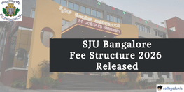 SJU Bangalore Fee Structure 2026 Released